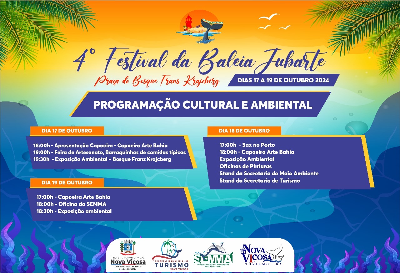 4º FESTIVAL DA BALEIA JUBARTE